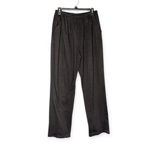 Willow Bay Black Women's Straight Leg Casual Pants Elastic Waist Size XL